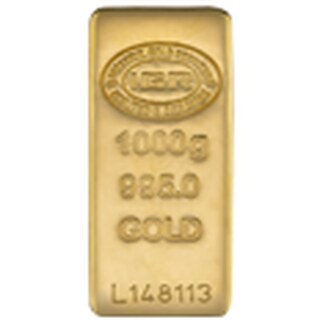 1000 gram gold kilobar, 24K